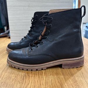Madewell Lace Up Boots